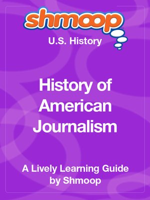 cover image of History of Journalism in America